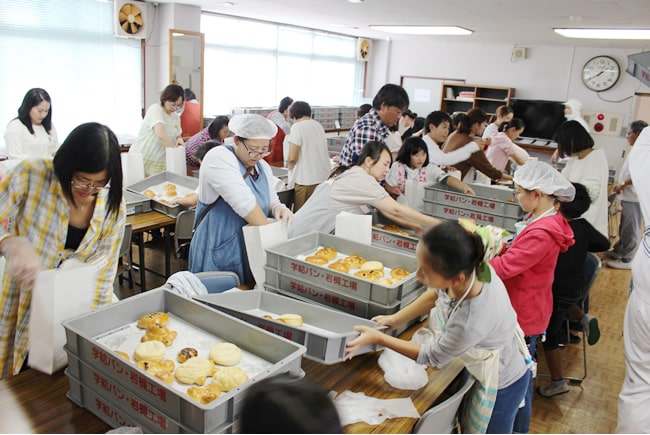 私が作ったパンはどこかな？